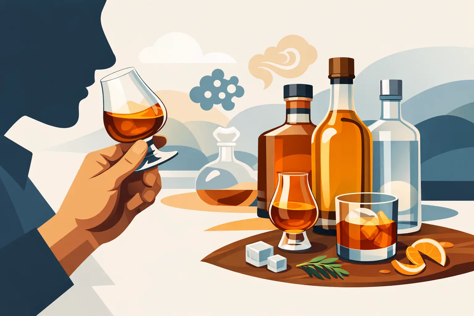 Como degustar destilados complexos corretamente