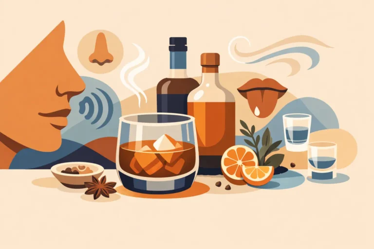 Experiência sensorial com destilados na prática