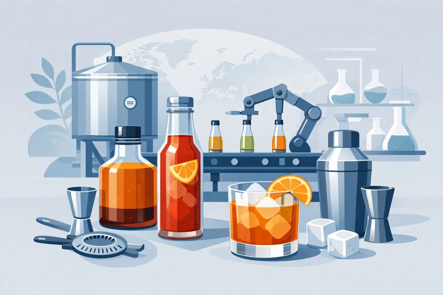 Guia de produção de drinks engarrafados