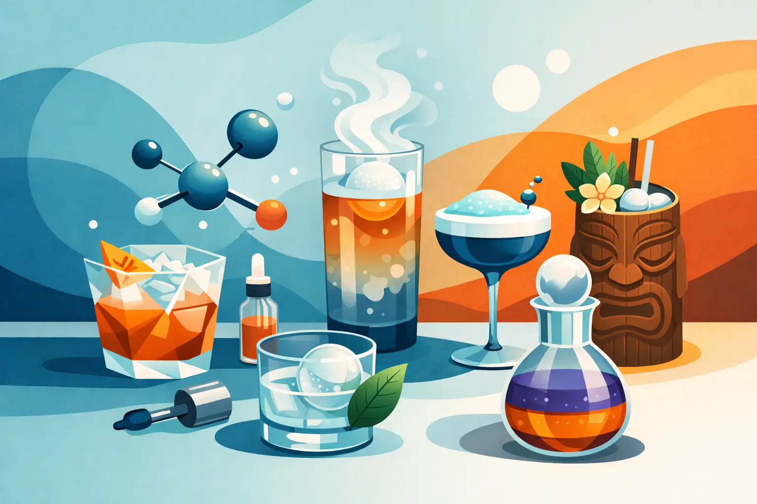 Tendências de coquetelaria que mudam o copo